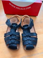 Pololo Kinder Leder Sandalen 32 dunkelblau Kr. München - Unterföhring Vorschau