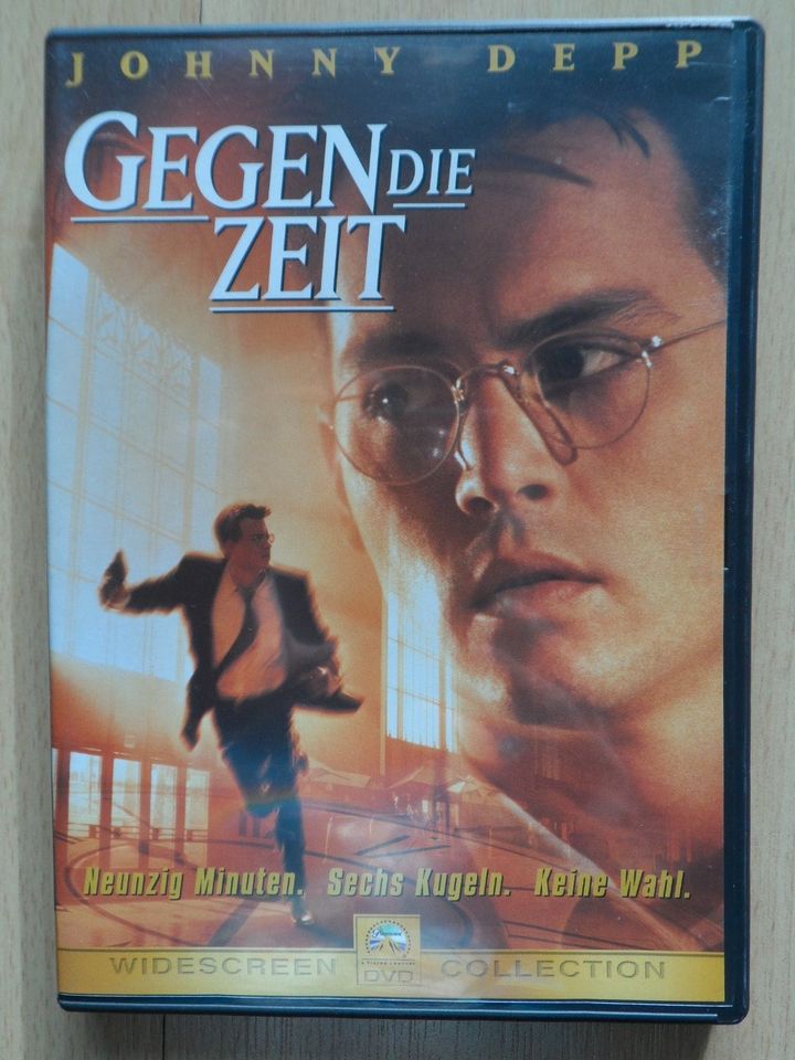 Gegen die Zeit # Johnny Depp, Christopher Walken # DVD in Ludwigshafen