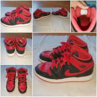 Nike Air jordan 1 Mid schwarz/weiß/fire red gr. 39 Nordrhein-Westfalen - Selm Vorschau