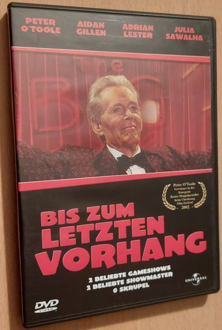 Bis zum letzten Vorhang - DVD - Peter O'Toole +  Ralph Brown in Werther (Westfalen)
