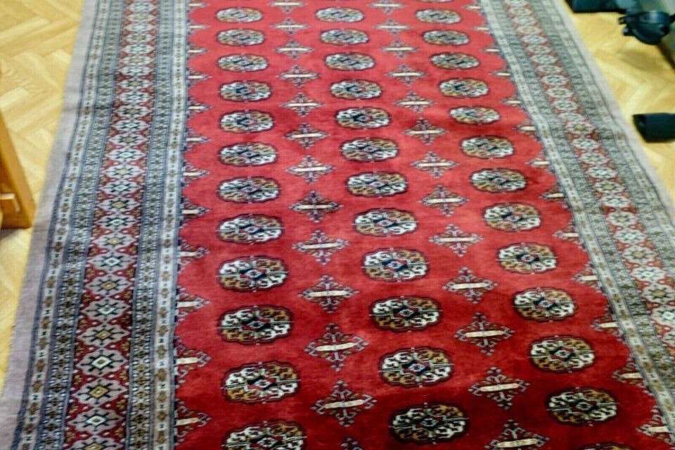 ORIENT TEPPICH 224 X 157 cm BUCHARA SUPER GUT SAFTIGE FARBE SAFT in Düsseldorf