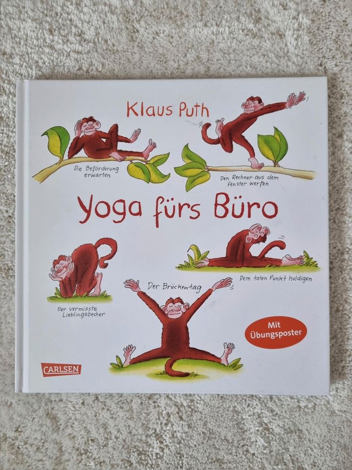 Buch Yoga fürs Büro von Klaus Puth inkl. Poster in Oldendorf (Holstein)