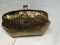 Clutch leopard beauty case Kosmetiktasche Taschenbügel Frankfurt am Main - Niederursel Vorschau