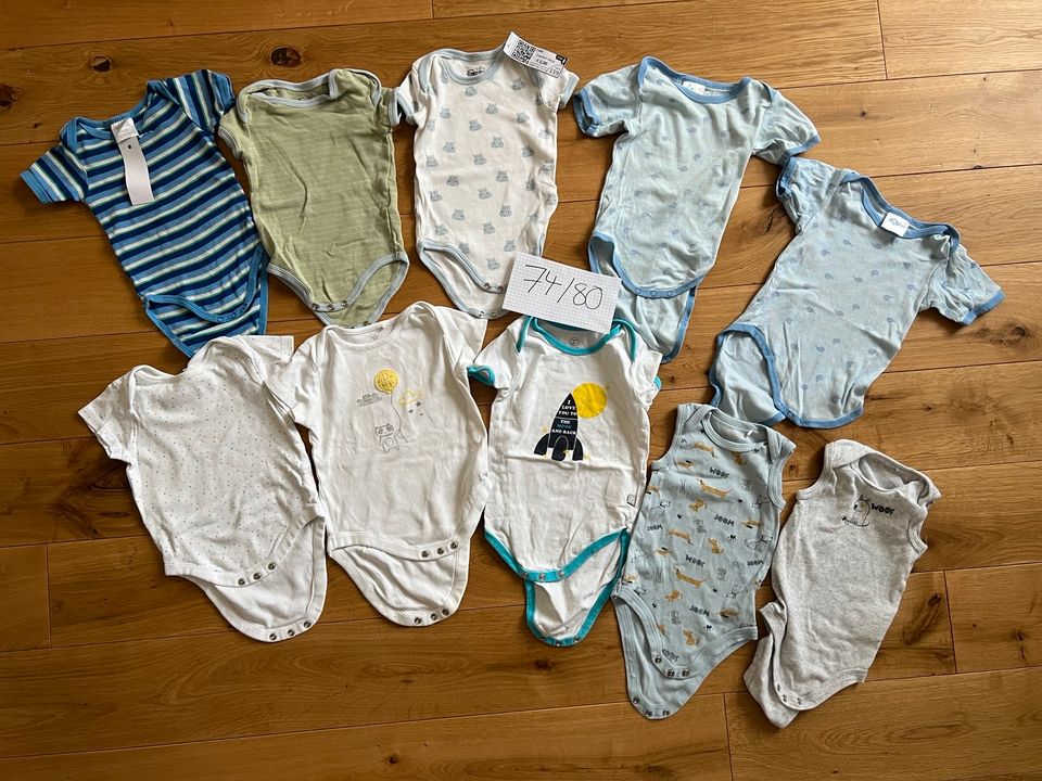 XXL 75 Teile Jungen Kleidungspaket 68-92 (großteils 74-86) in Ottobeuren