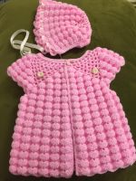 selbst gestrickte Baby Weste+mütze bis 1,5 jahre Bayern - Augsburg Vorschau