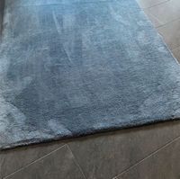 Teppich blau 1,40 x 2,00 kuschelig Velour Weihnachten TOP !! Nordrhein-Westfalen - Leichlingen Vorschau