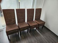 4 Esstisch Stühle Rattan Nordrhein-Westfalen - Datteln Vorschau