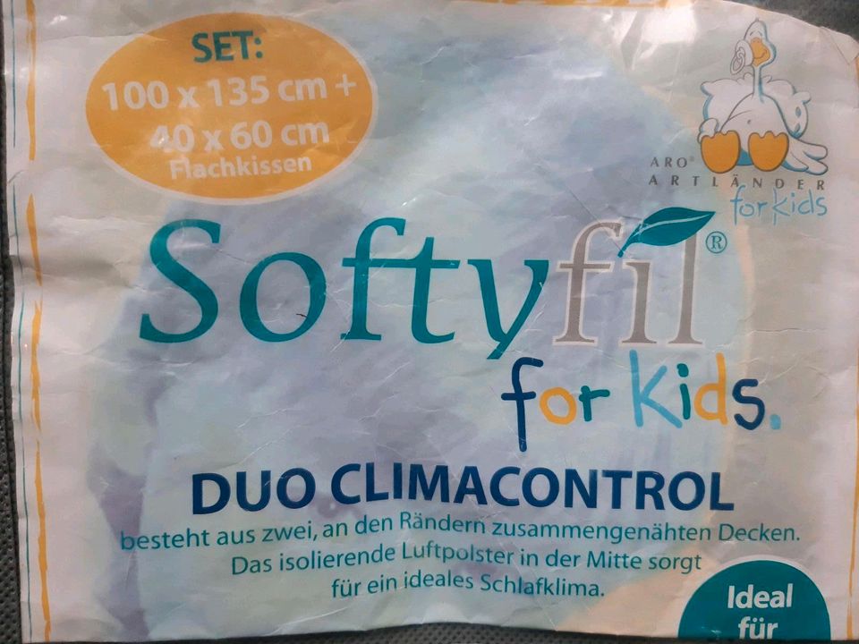 Bettdecke Kinder 100x135 Softyfil Climacontrol Aro Artländer in Düsseldorf