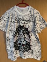 Ed Hardy Strass T-Shirt Niedersachsen - Duderstadt Vorschau