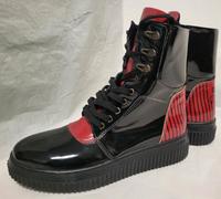 Dogo Future Boots, schwarz/rot, Lack, Gr. 37 Baden-Württemberg - Bad Säckingen Vorschau