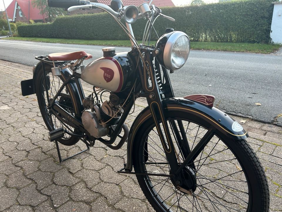 NSU Quick TÜV Oldtimer 98er Quickly Zündapp Hercules Kreidler in Kirchwalsede