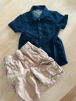 Sommer Kombi Short Hemd Jungs blau beige 98-104 Saarland - St. Ingbert Vorschau