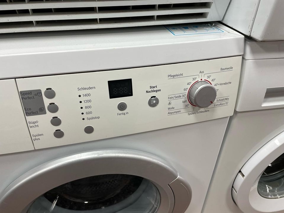 Bosch Waschmaschine mit 1400 Umdrehungen in Hamburg
