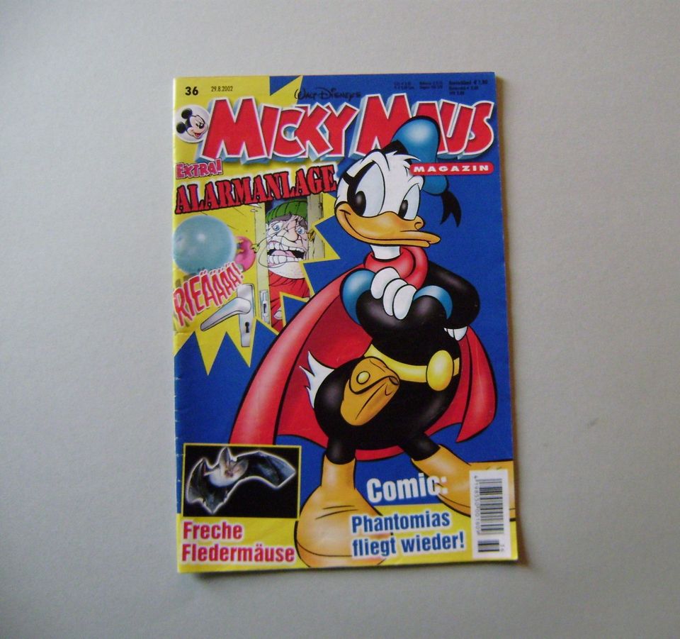 Micky Maus Magazin 8 Hefte - 2002 - 2003 - 2004 - Walt Disney in Hamburg