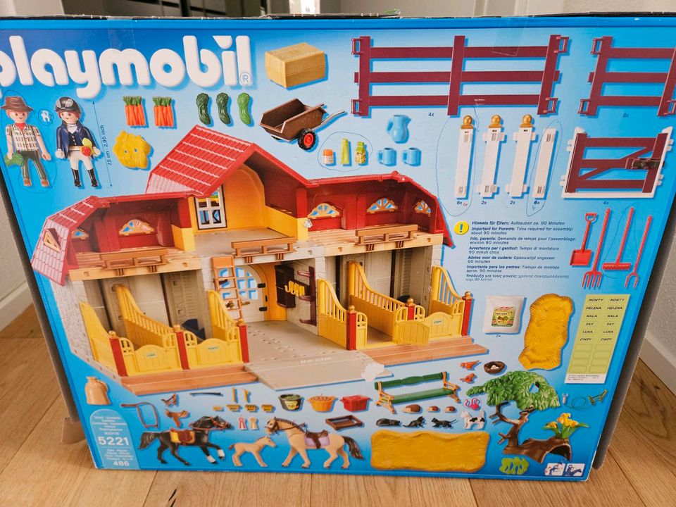 Playmobil 5221, grosser Reiterhof mit Paddocks in Lübeck