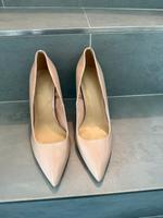 Beige Lack Pumps spitz Nordrhein-Westfalen - Greven Vorschau
