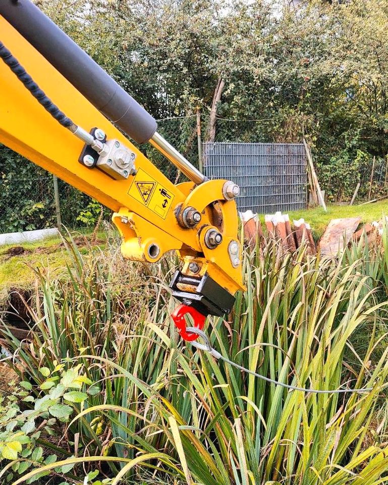 Minibagger Baggerarbeiten Erdarbeiten Gartenbau Aushub Bagger in Dietzhölztal