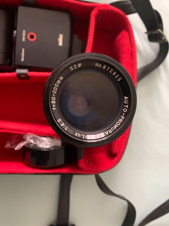 Sammlerstück Canon A-1 Spiegelreflexkamera mit Tasche in Freising