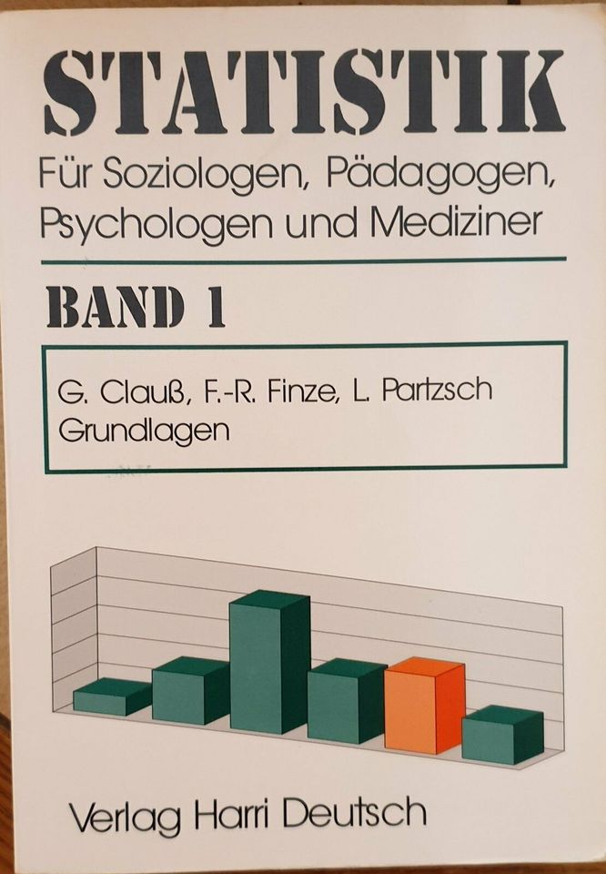 4 Bücher Statistik f. Soziologen, Pädagogen, Psychologen, Medizin in Greiz