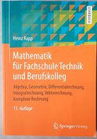 Mathematik für Fachschule Technik und Berufskolleg (Heinz Rapp) Nordrhein-Westfalen - Ochtrup Vorschau