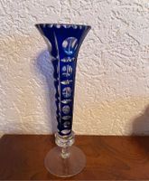Glas Vase Vitrinenstück blau ca 20,5 cm hoch Bayern - Ruderting Vorschau