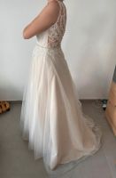 Brautkleid Hochzeitskleid Ladybird 40 Creme A-Linie Spitze Glitze Niedersachsen - Dissen am Teutoburger Wald Vorschau