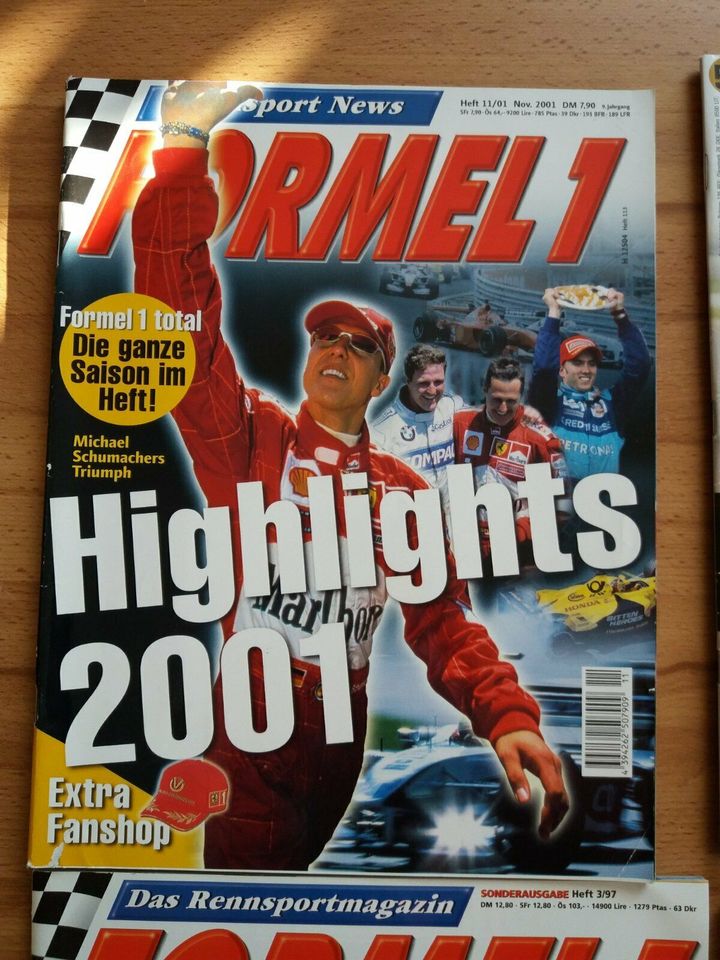 Rennsport News Auto Bild Spezial Formel 1 Photobook 1997-2002 in Kohren-Sahlis