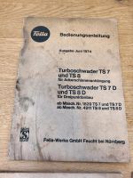 Fella TS 7 + 8 Schwader Bedienungsanleitung Turboschwader Betrieb Nordrhein-Westfalen - Waldbröl Vorschau