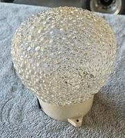 DDR Glaslampe.  Durchmesser: 20cm Höhe: 20cm Sachsen - Dahlen Vorschau