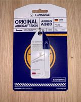 Aviationtag Airbus A320 Lufthansa D-AIPB weiß / blau Bayern - Hallbergmoos Vorschau