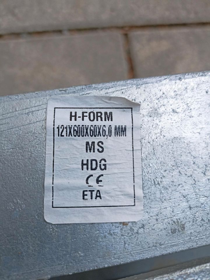 H anka 121×600×60 6.0mm in Esslingen