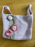 Filztasche mit Blüten rosa Nordrhein-Westfalen - Olpe Vorschau