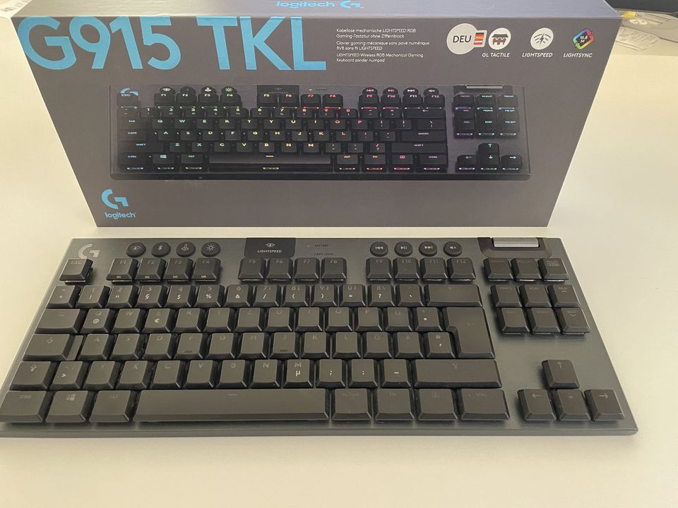 Logitech G915 TKL wireless Tastatur in Langenfeld