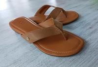 Neu Etikett 37 Sandale UGG Zehensandale Leder Braun klassisch Bayern - Langweid am Lech Vorschau