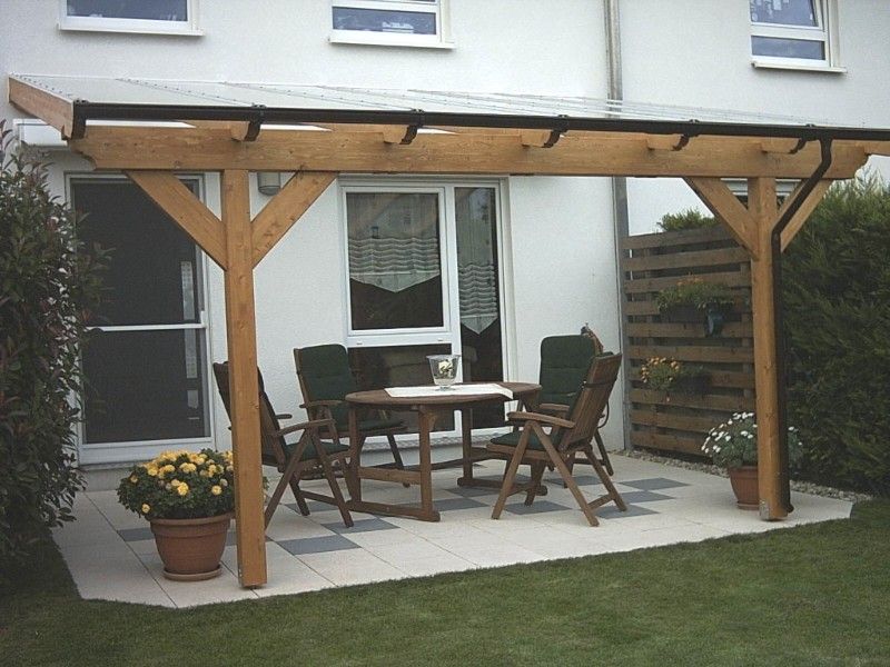 Holz Terrassenüberdachung Terrassendach Überdachung Carport in Grevenbroich