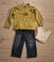 Set Jeans Pulli Langarmshirt 92/98 Mädchen Sachsen - Falkenstein/Vogtland Vorschau