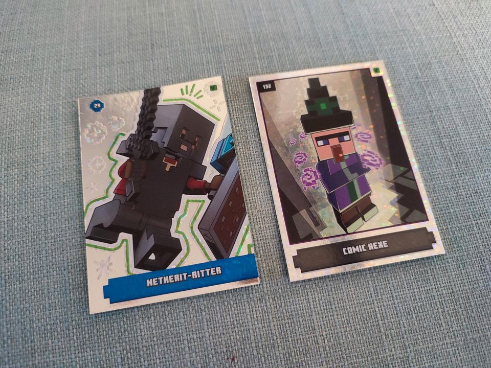 Minecraft LEGO Mojang Sammelkarten 2024 Trading Cards - Serie 1 in Wasserburg