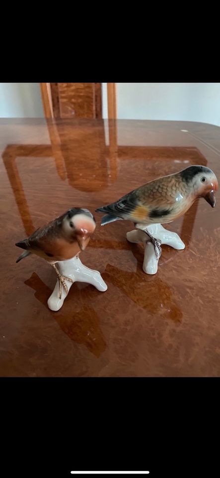 Goebel 3 Vögel Porzellan Figuren Vogel 2 Buchfinken+1 Spatz in Limburgerhof