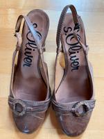 Slingpumps von s. Oliver Größe 41 braun Bayern - Luhe-Wildenau Vorschau