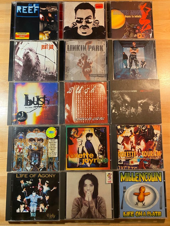 CDs Musik, 51 Stk, NOFX, Millencollin, Chili Peppers in Wiesloch