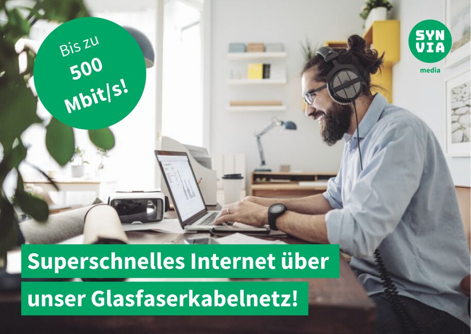 Highspeed Internet über das SYNVIA Glasfaserkabelnetz in Bremen