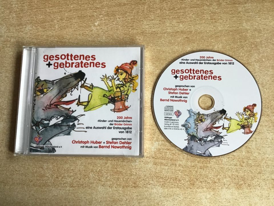 Hörbuch „Gesottenes und Gebratenes“ CD Brüder Grimm* in Freden