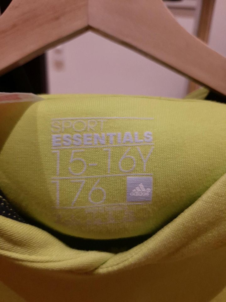 Neon gelber adidas hoodie cheap