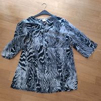 Kohlhaas Bluse Longbluse Gr. 46 weiß schwarz gestreift Zebra Hessen - Melsungen Vorschau