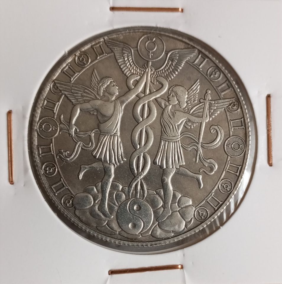 D22 Münze/Medaille–Sternzeichen der Inkas -Sammleranfertigung in Hof (Saale)