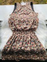 H&M Chiffon Kleid Sommerkleid Minikleid braun floral bunt XS 34 Saarbrücken-Dudweiler - Dudweiler Vorschau