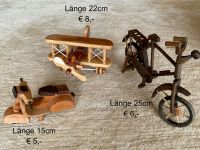 Holzmodell Flugzeug Fahrrad Vespa Auto Hubschrauber Restposten Essen - Essen-Werden Vorschau