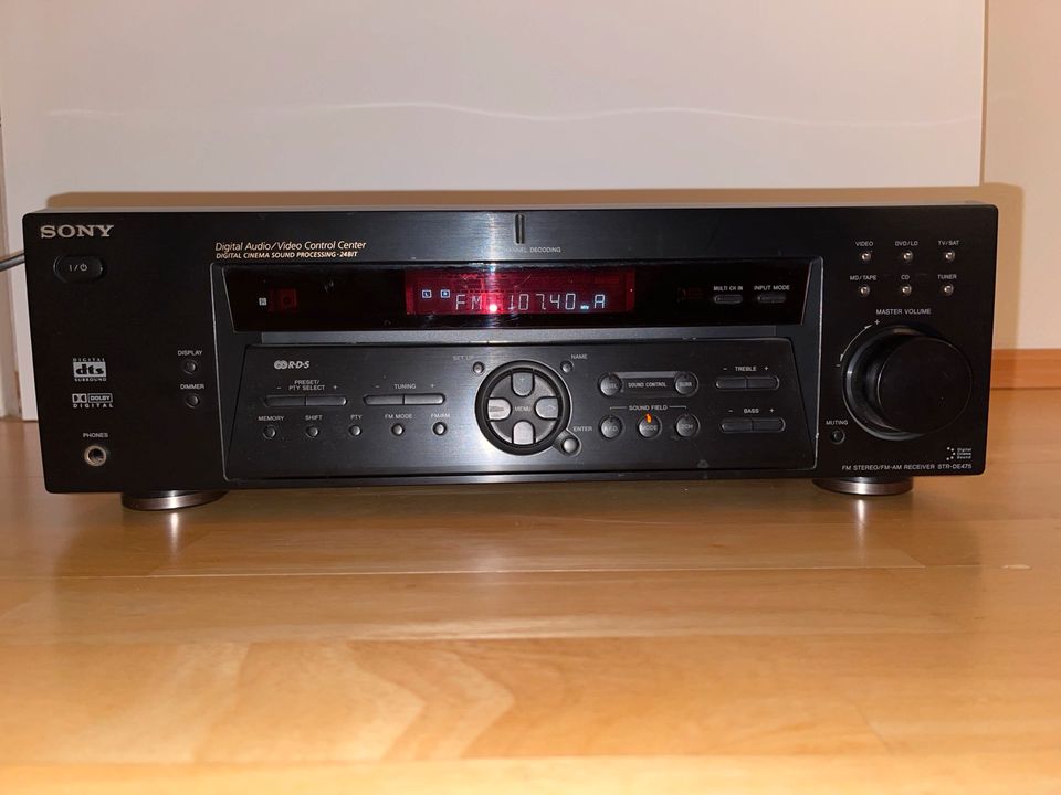 Sony FM STEREO/FM-AM RECEIVER STR-DE475 Heimkino 5.1 Verstärker in Passau