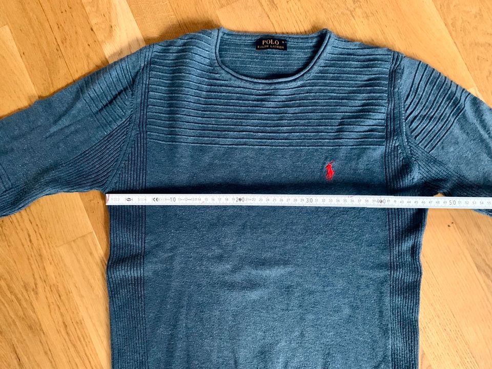 ❤️ Polo Ralph Lauren Pullover Pulli Gr. S blau 100% Baumwolle ❤️ in Herbolzheim