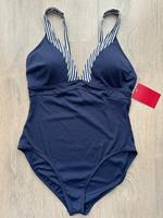 Neu OVP ESPRIT Badeanzug Gr 44 XXL blau weiß NP 60€ Hessen - Bad Nauheim Vorschau
